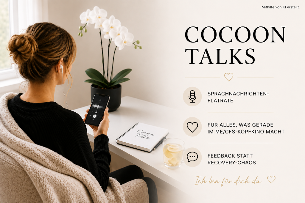 Cocoon Talks Produkbild mit KI